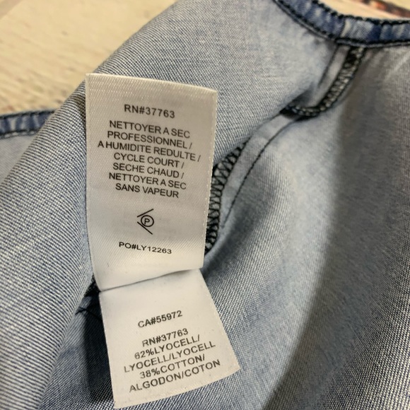 VINTAGE Laundry by Shelli Segal Chambray Dress 🌈 - Picture 8 of 8